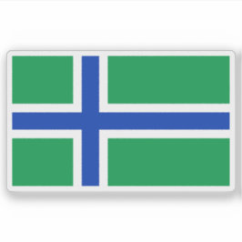 Pegatina Bandera de la isla de South Uist, Escocia