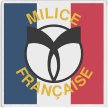 Bandera de la milicia colaboracionista francesa