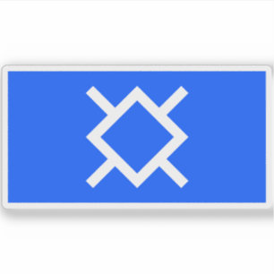 Pegatina Bandera de la nación y tribu de Cheyenne, Estados 