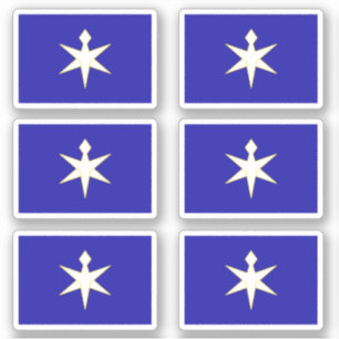 Pegatina Bandera de la prefectura de Chiba, Japón