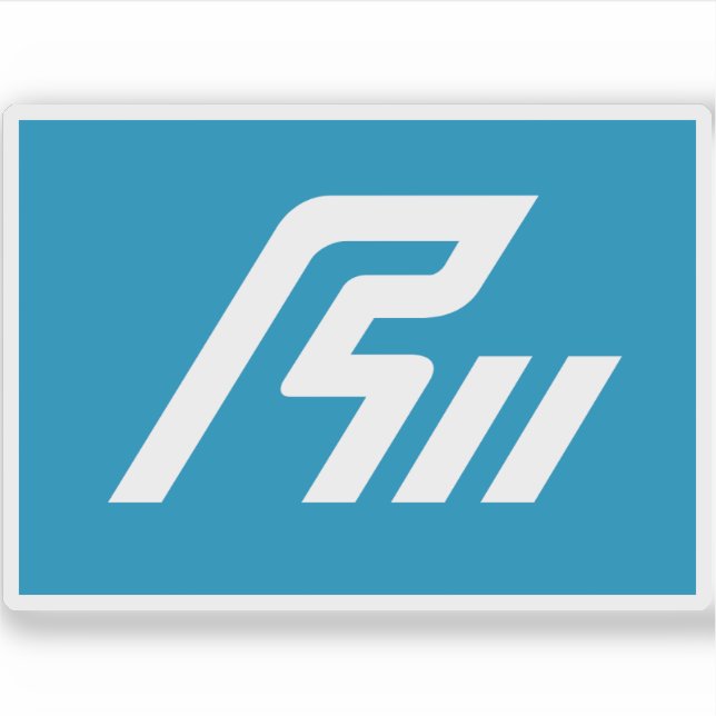 Pegatina Bandera de la prefectura de Ishikawa, Japón (Anverso)