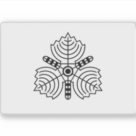 Pegatina Bandera de la Prefectura de Karafuto