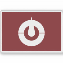 Pegatina Bandera de la Prefectura de Kochi (Kōchi), Japón