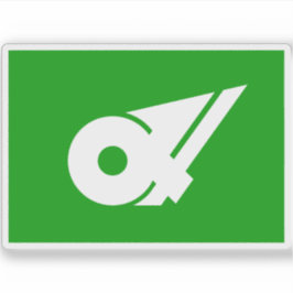 Pegatina Bandera de la prefectura de Mie, Japón