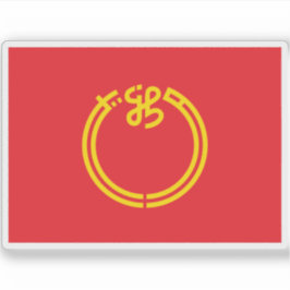 Pegatina Bandera de la prefectura de Niigata, Japón