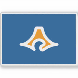 Pegatina Bandera de la prefectura de Shizuoka, Japón