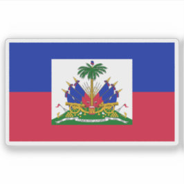 Pegatina Bandera de la Primera República Haitiana (1859-196