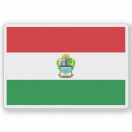 Pegatina Bandera de la provincia de Azángaro, Perú