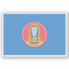 Pegatina Bandera de la provincia de Chiang Mai, Tailandia