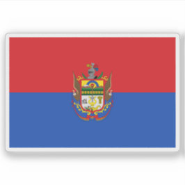Pegatina Bandera de la provincia de Chimborazo, Ecuador