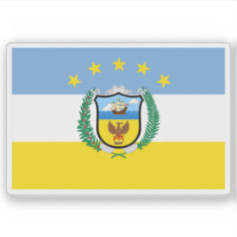 Pegatina Bandera de la provincia de Colón, Panamá