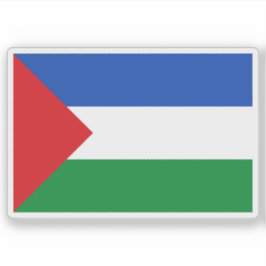 Pegatina Bandera de la provincia de Guanacaste, Costa Rica