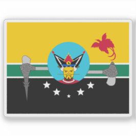 Pegatina Bandera de la provincia de Hela, Papua Nueva Guine