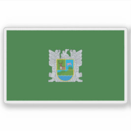 Pegatina Bandera de la provincia de Huari, Perú