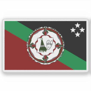 Pegatina Bandera de la Provincia de Nueva Bretaña Oriental,
