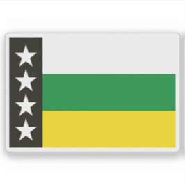 Pegatina Bandera de la provincia de Orellana, Ecuador