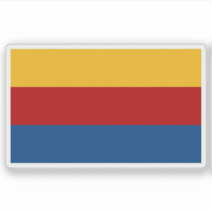 Pegatina Bandera de la provincia de San Pedro de Macorís