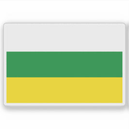 Pegatina Bandera de la provincia de Zamora-Chinchipe, Ecuad