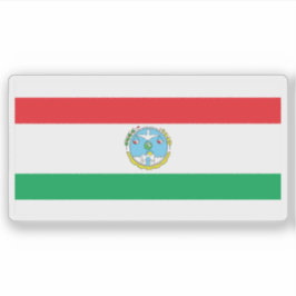 Pegatina Bandera de la Región Harari, Etiopía