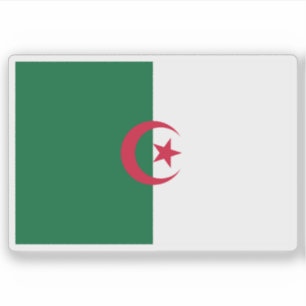 Pegatina Bandera de la República Argelina (1958-1962), Arge