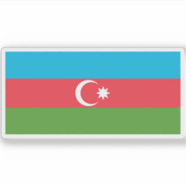 Pegatina Bandera de la República de Azerbaiyán