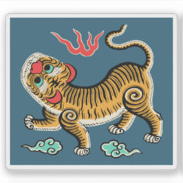 Pegatina Bandera de la República de Formosa (1895)