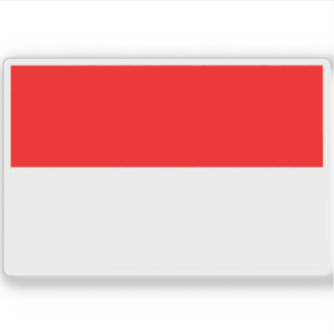 Pegatina Bandera de la República de Indonesia
