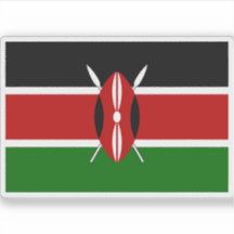 Bandera de la República de Kenya