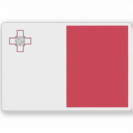Pegatina Bandera de la República de Malta