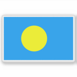 Pegatina Bandera de la República de Palau