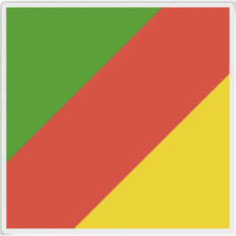 Pegatina Bandera de la República de Piratini