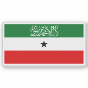 Pegatina Bandera de la República de Somalilandia (desde 199