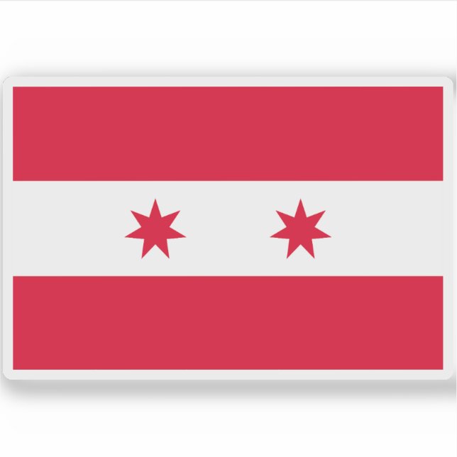 Pegatina Bandera de la República de Sonora (Anverso)