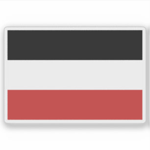 Pegatina Bandera de la República del Alto Volta (Burkina Fa