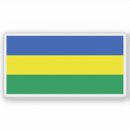 Pegatina Bandera de la República del Sudán (1956-1969)