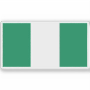 Pegatina Bandera de la República Federal de Nigeria