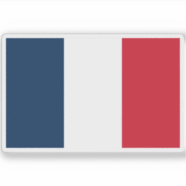 Pegatina Bandera de la República Francesa (Francia)