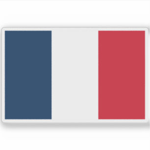 Pegatina Bandera de la República Francesa (Francia)