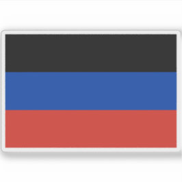 Pegatina Bandera de la República Popular de Donetsk