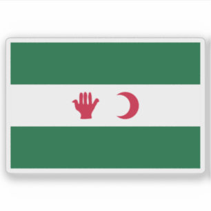 Pegatina Bandera de la Unión Democrática del Manifiesto Arg