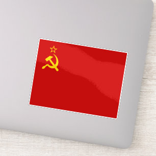 Pegatina Bandera de la Unión Soviética, URSS, CCCP, Comunis