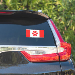 Pegatina Bandera de las aves de Canadá - Bandera canadiense