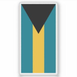 Pegatina Bandera de las Bahamas (Commonwealth de las Bahama