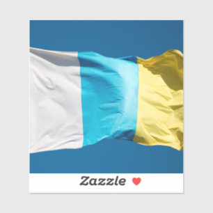 Pegatina Bandera de las Islas Canarias