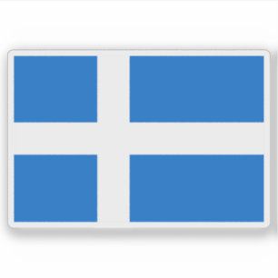 Pegatina Bandera de las Islas Shetland, Escocia