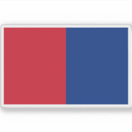 Pegatina Bandera de Liechtenstein (1852-1921)