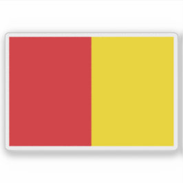 Pegatina Bandera de Lieja, Bélgica