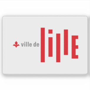 Pegatina Bandera de Lille