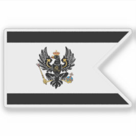 Pegatina Bandera de los comerciantes de Prusia (1823-1863)