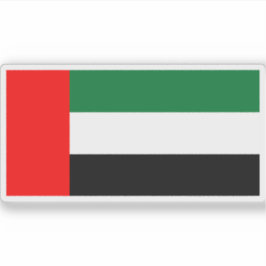 Pegatina Bandera de los Emiratos Árabes Unidos (EAU)